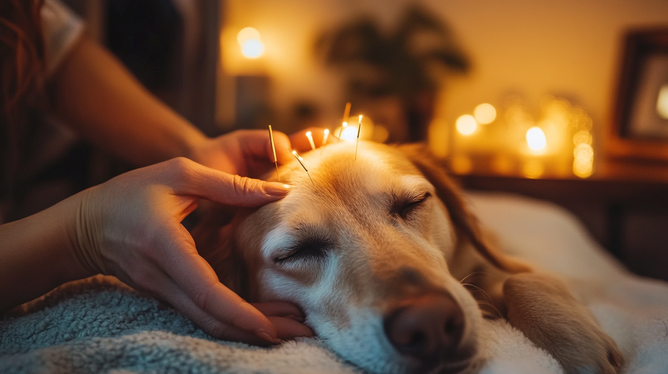 Acupuntura para cachorro: 7 benefícios surpreendentes