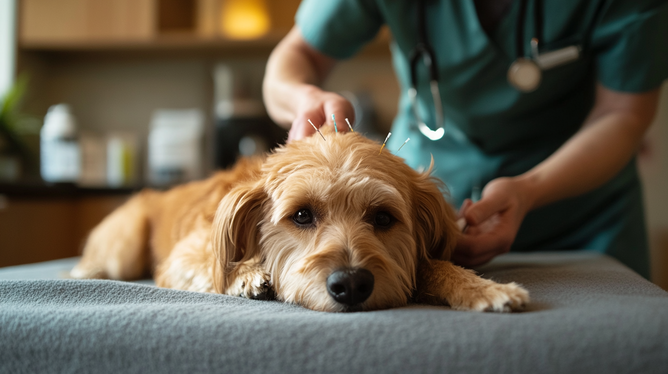 Acupuntura para Cachorros: 7 Benefícios Surpreendentes