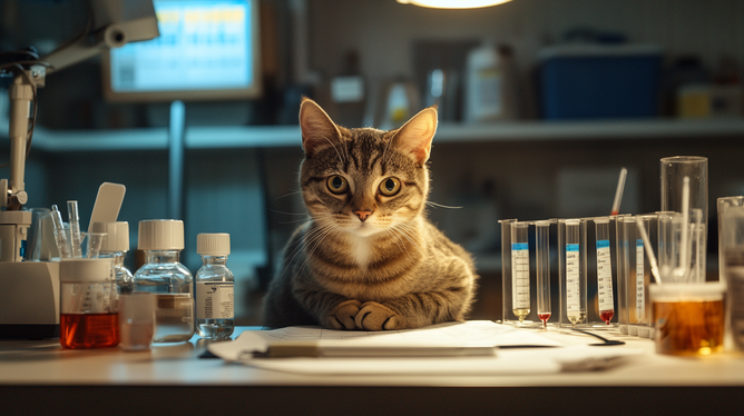 Exames laboratoriais para gatos: Dicas Essenciais Exames laboratoriais para gatos: Dicas Essenciais